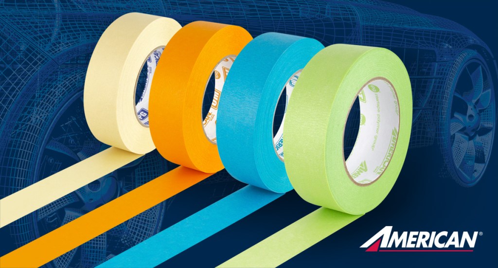 Flexible Masking Tape, Colored & Double Sided for Painters & Automotive