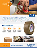 525 PAPER CARTON SEALING TAPE