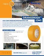 American OM - Orange Mask Automotive Masking Tape