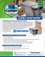 Curby Mini-Taper - Water-Activated Tape Dispenser