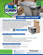 Curby Mini-Taper Tape Dispenser for Small Businesses