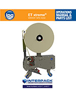 Interpack ET Xtreme MI Tape Head Product Manual