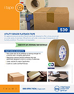 530 MEDIUM GRADE FLATBACK TAPE