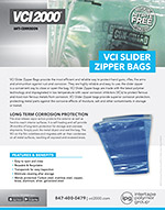 IPG VCI 2000 - VCI Slider Zipper Bags