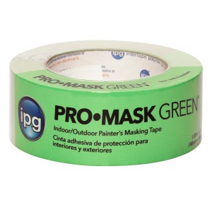 IPG, 1/2 in x 60 yd, 5 mil Tape Thick, Masking Tape - 23M224