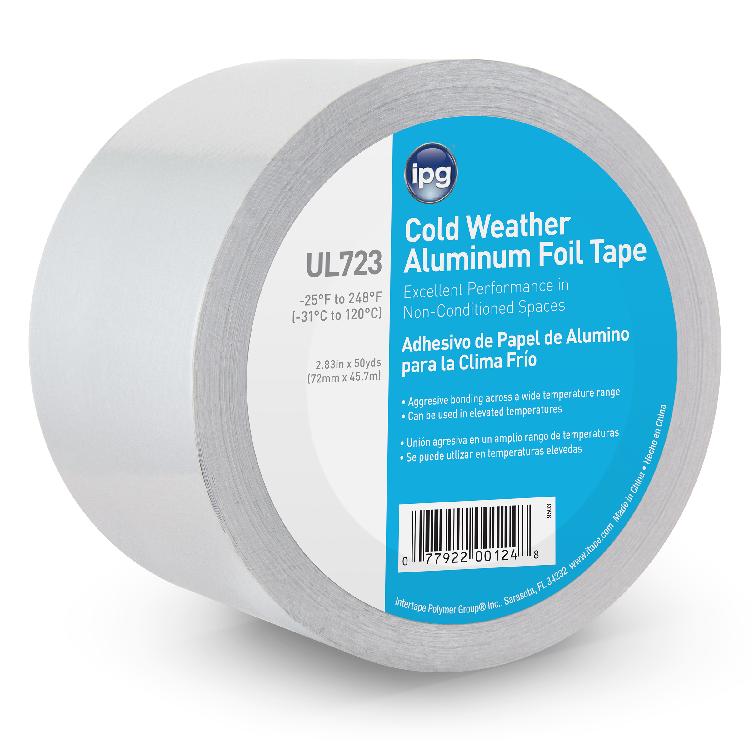 Cold Weather Aluminum Foil Tape IPG