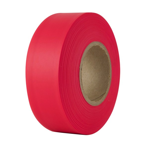 Flagging Ribbon Red Glo