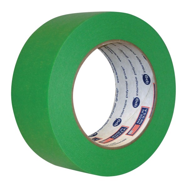 IPG 5803-1 Masking Tape, 60 yd L, 0.94 in W, Crepe Paper