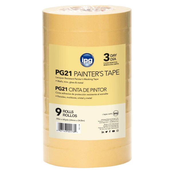 PG21 Painters Tape 9 Pack