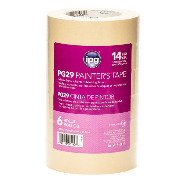 PG29 6pk Consumer Painters Tape Masking