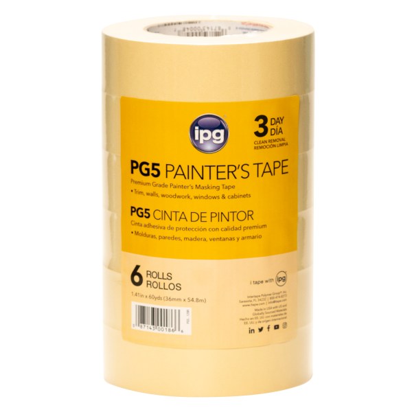 PG5...129R 6pk Consumer Painters Tape