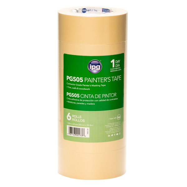 PG505.123R Consumer 6pk painters tape