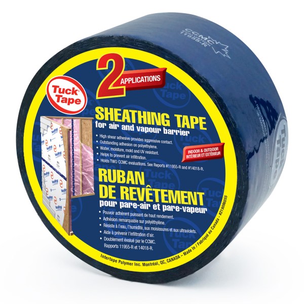 Tuck Tape Blue Sheathing Tape