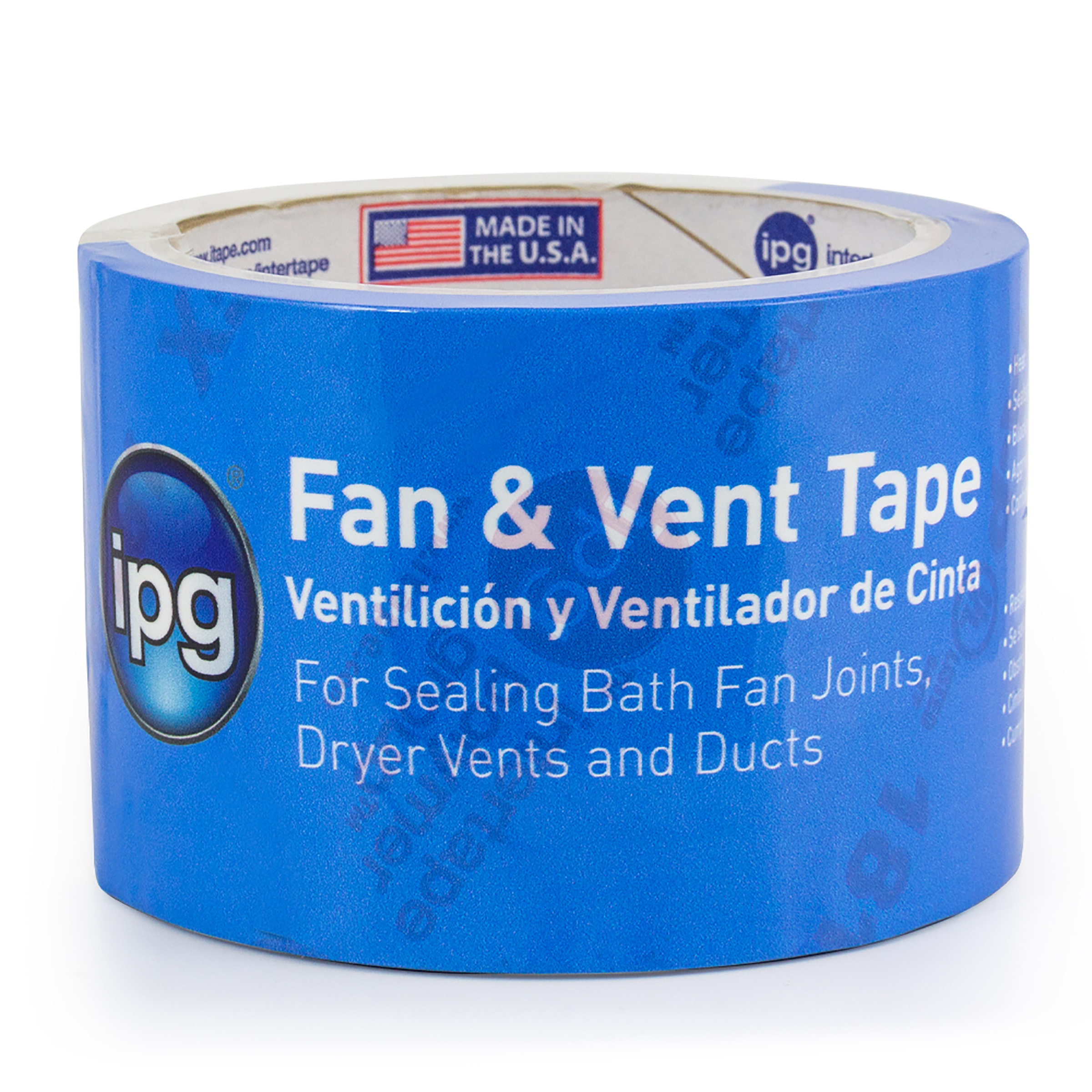 IPG 9202 UV Resistant Removable Silver Aluminum Foil Tape 2 W in. x 50 L  yd.