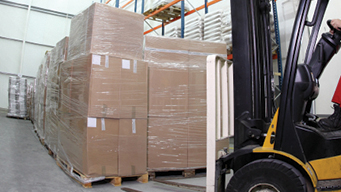 Palletizing or Unitizing, Bundling Application