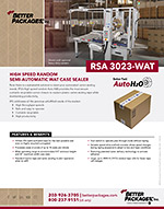 Better Pack Auto H2O - RSA 3023-WAT Case Sealer