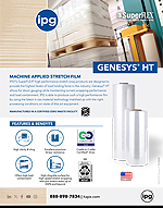 IPG Genesys HT Machine Applied Stretch Film - Stretch Wrap