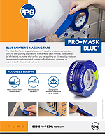 Pro-Mask Blue® Masking Tape