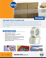 IPG RG400 Utility Filament Tape
