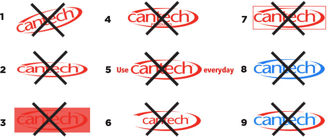 Cantech Logo Do Nots