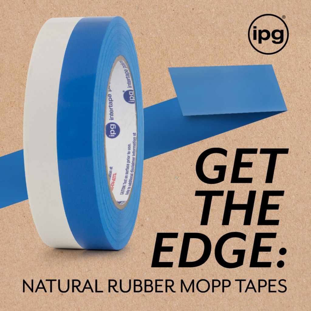 Get the Edge with Natural Rubber MOPP Tapes from IPG!