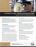 CASE STUDY – Major Auto Manufacturer