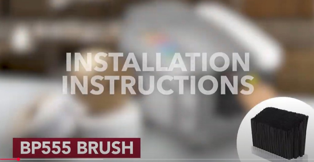 BP555 Brush Installation Video Thumb