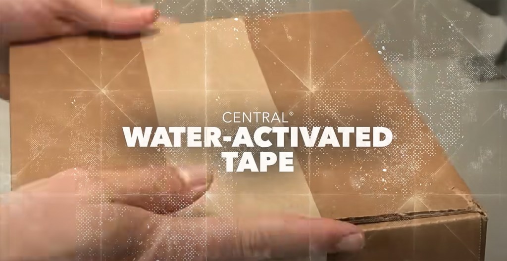 Central® Water-Activated Tape