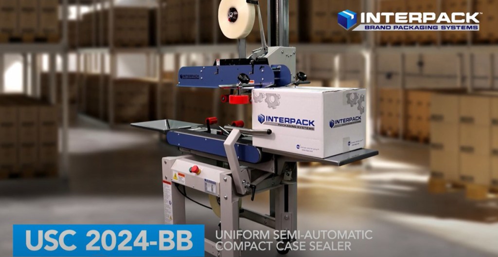 Interpack USC 2024-BB Compact Case Sealer (Packaging Automation)