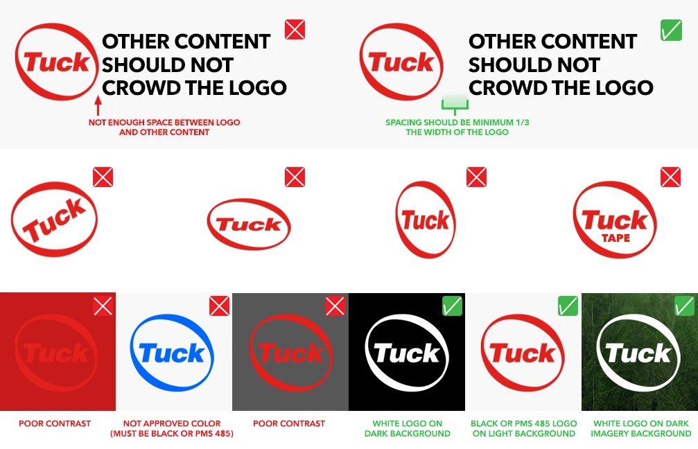 Tuck Logo Standards