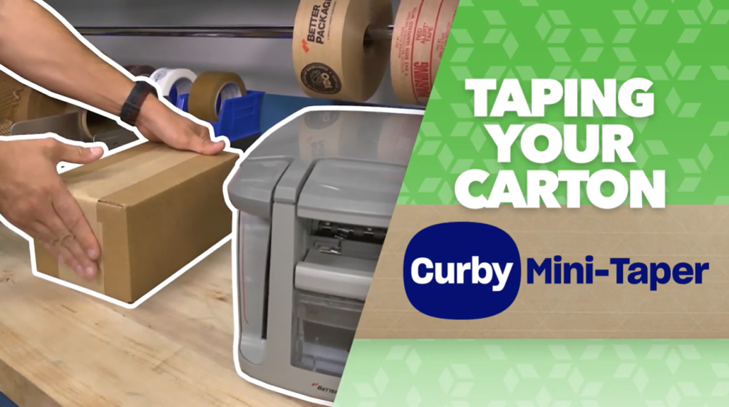 Taping your Carton with Mini-Taper