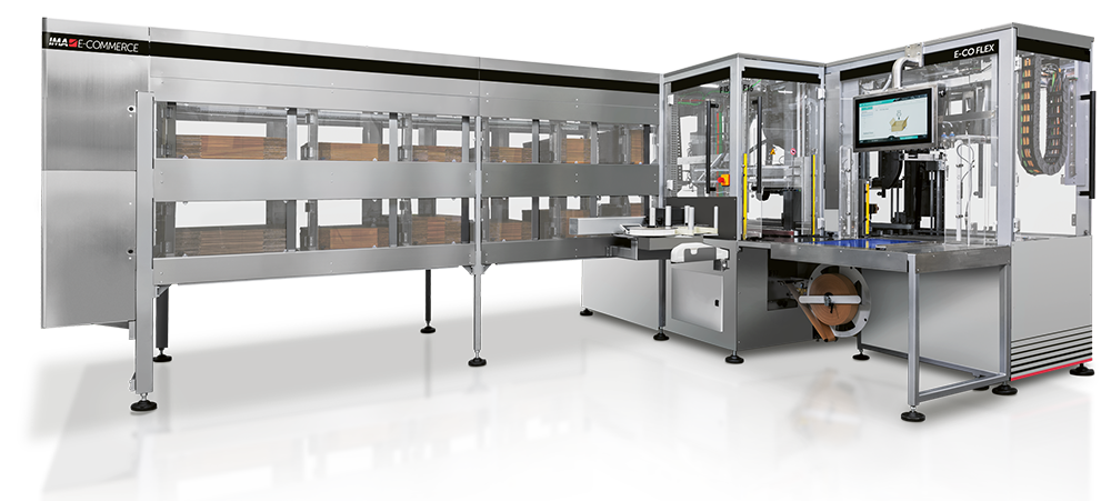 E-CO Flex e-commerce case packing machine