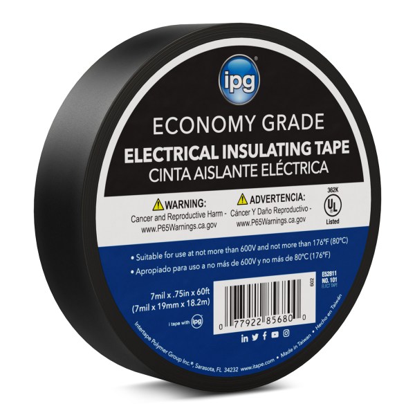 602 Economy Grade Vinyl electrical Tape