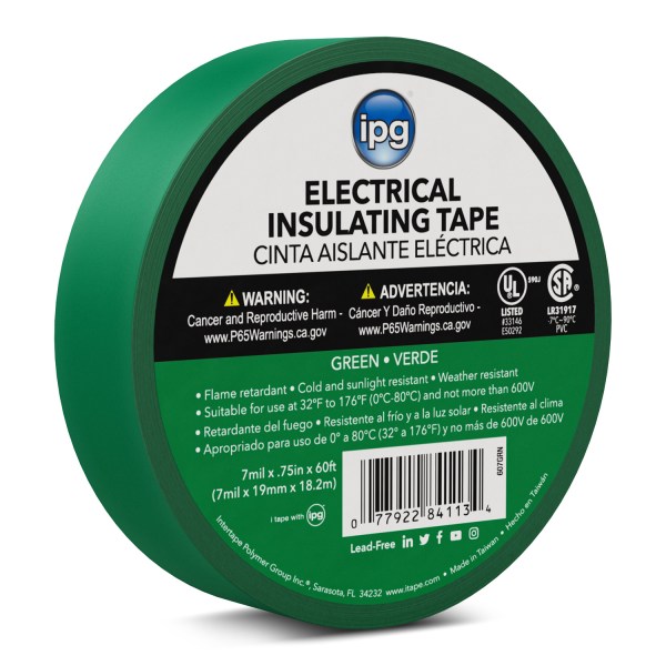 607 Electrical Tape Green - 85827