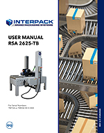 Interpack RSA 2625-TB Product Manual