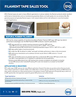 Filament Tape Sales Tools